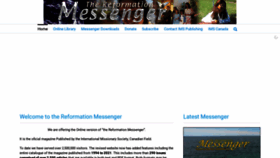 What Imsmessenger.org website looked like in 2021 (2 years ago)