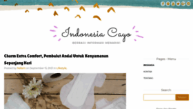 What Indonesiacayo.com website looked like in 2021 (2 years ago)