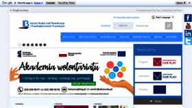 What Iped.pl website looked like in 2021 (2 years ago)