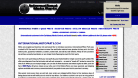 What Internationalmotoparts.com website looked like in 2021 (2 years ago)