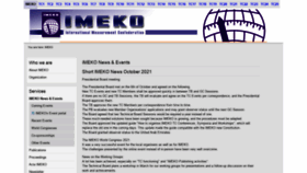 What Imeko.org website looked like in 2021 (2 years ago)