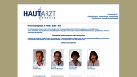 What Ihre-hautarztpraxis.de website looked like in 2021 (2 years ago)