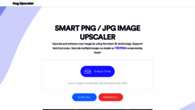 What Imgupscaler.com website looked like in 2021 (2 years ago)