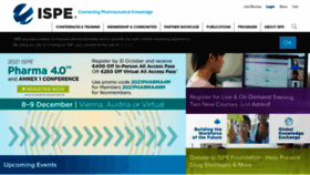 What Ispe.com website looked like in 2021 (2 years ago)