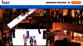 What Icat.ac.in website looked like in 2021 (2 years ago)