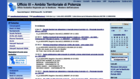 What Istruzionepotenza.it website looked like in 2021 (2 years ago)