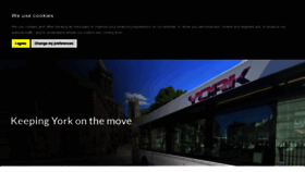 What Itravelyork.info website looked like in 2021 (4 years ago)