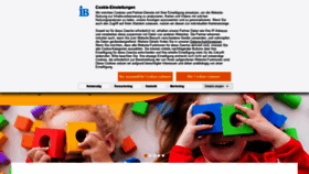 What Internationaler-bund.de website looked like in 2021 (3 years ago)