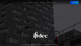 What Iffdec.com website looked like in 2021 (2 years ago)