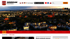 What Inowroclaw.pl website looked like in 2021 (2 years ago)