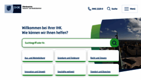 What Ihk-oldenburg.de website looked like in 2021 (2 years ago)