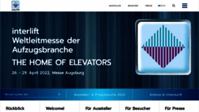 What Interlift.de website looked like in 2021 (2 years ago)