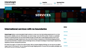 What Inlanefreight.com website looked like in 2021 (4 years ago)