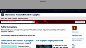 What Ij-healthgeographics.com website looked like in 2021 (2 years ago)