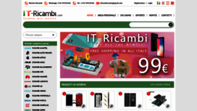 What It-ricambi.com website looked like in 2021 (2 years ago)