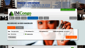 What Imcongo.com website looked like in 2021 (2 years ago)