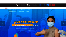 What Institutotecnisistemas.edu.co website looked like in 2021 (2 years ago)