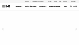What Inr.se website looked like in 2021 (3 years ago)