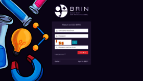 What Intra.brin.go.id website looked like in 2021 (2 years ago)