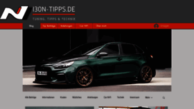 What I30n-tipps.de website looked like in 2021 (4 years ago)