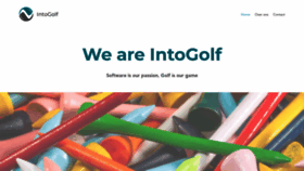 What Intogolf.nl website looked like in 2021 (2 years ago)