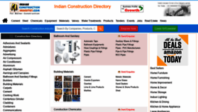 What Indianconstructionindustry.com website looked like in 2021 (2 years ago)