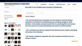 What Ibc.link website looked like in 2021 (2 years ago)