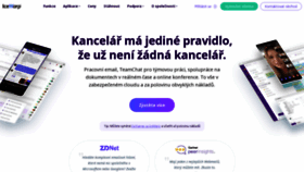 What Icewarp.cz website looked like in 2021 (4 years ago)