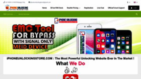 What Iphoneunlockingstore.com website looked like in 2021 (2 years ago)