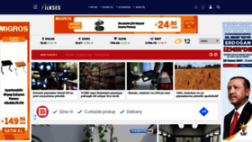 What Ilksesgazetesi.com website looked like in 2021 (2 years ago)