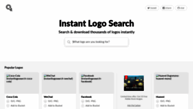 What Instantlogosearch.com website looked like in 2021 (2 years ago)
