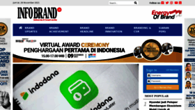 What Infobrand.id website looked like in 2021 (2 years ago)
