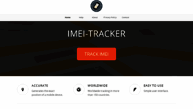 What Imei-tracker.com website looked like in 2021 (2 years ago)