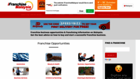 What Ifranchisemalaysia.com website looked like in 2021 (2 years ago)