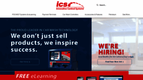 What Icscarwashsystems.com website looked like in 2021 (2 years ago)