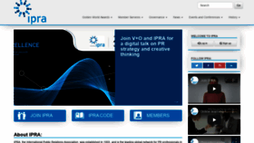 What Ipra.org website looked like in 2021 (2 years ago)