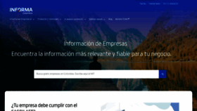 What Informacolombia.com website looked like in 2021 (2 years ago)