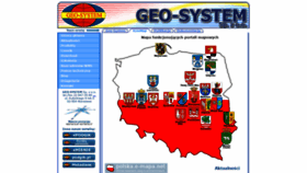 What Igeomap.pl website looked like in 2021 (2 years ago)