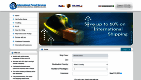 What Ipsparcel.com website looked like in 2021 (2 years ago)