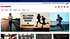 What Intersport.com.kw website looked like in 2021 (2 years ago)