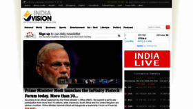 What Indiavision.com website looked like in 2021 (2 years ago)