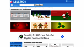 What Illustoon.com website looked like in 2021 (2 years ago)