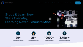 What Idigitalpreneur.com website looked like in 2021 (2 years ago)