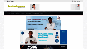 What Iexclusivenews.com.ng website looked like in 2021 (2 years ago)