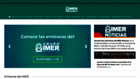 What Imer.mx website looked like in 2021 (2 years ago)