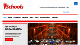 What Ischools.org website looked like in 2021 (2 years ago)
