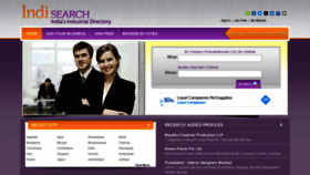 What Indisearch.com website looked like in 2021 (2 years ago)