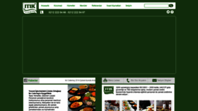 What Itircatering.com website looked like in 2021 (2 years ago)