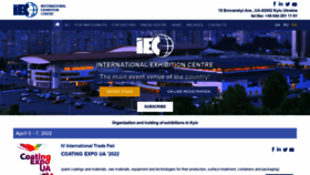 What Iec-expo.com.ua website looked like in 2021 (2 years ago)