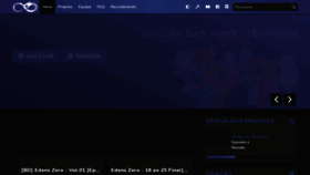 What Infinitefansub.com website looked like in 2021 (2 years ago)